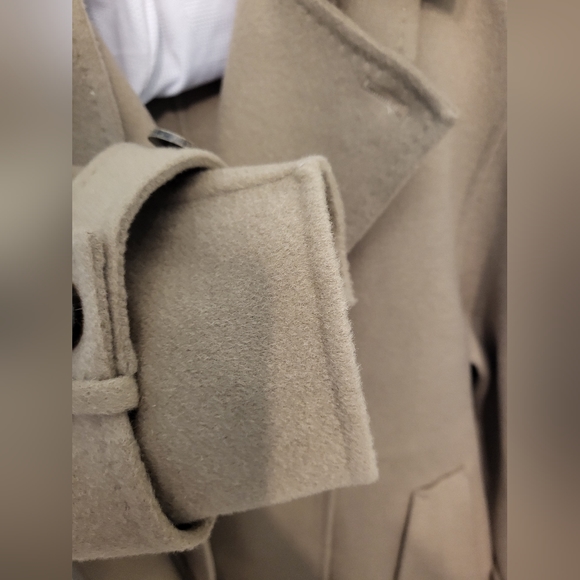 Oversized Winter Wool Cashmere Coat Size Small - NO BELT - Picture 11 of 16